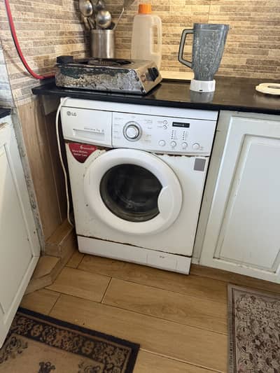 LG 7kg inverter top load machine for sale