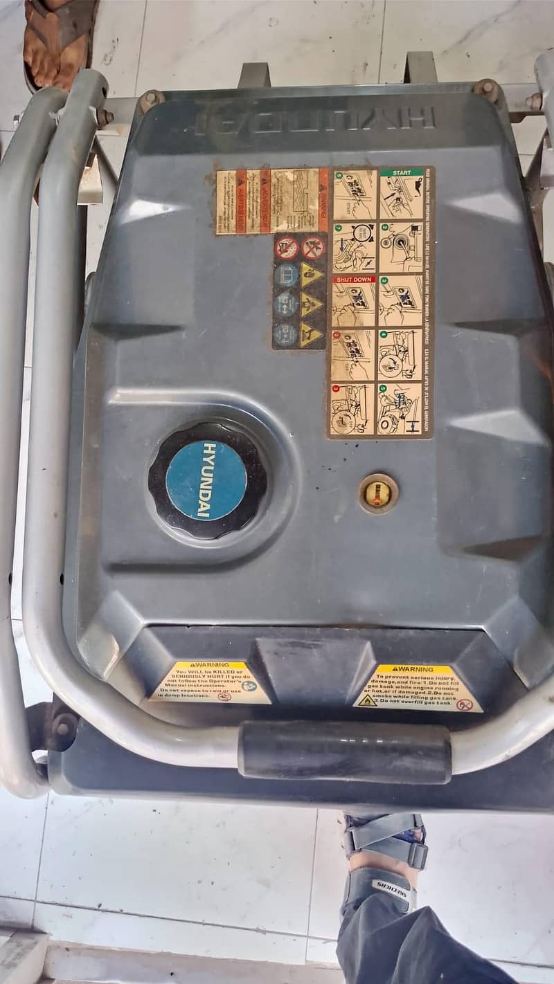 Hyundai 5.5 KVA Generator for Sale – Excellent Working Condition 4