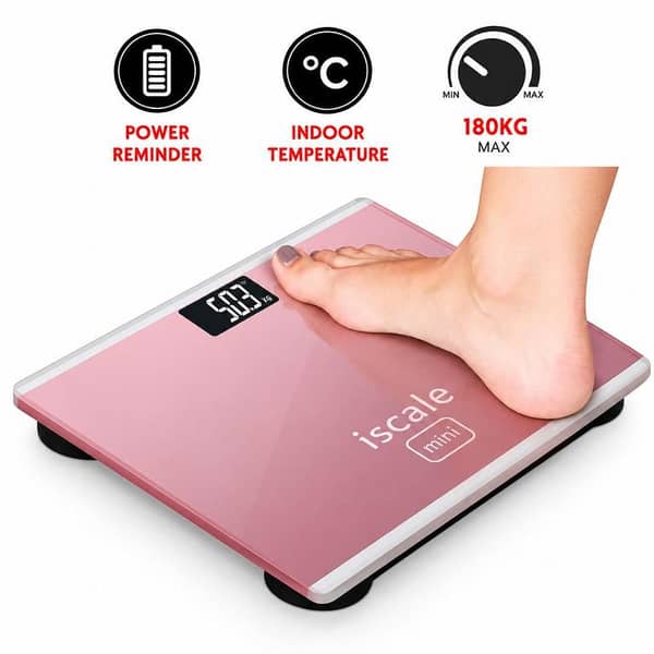Digital Body Weight Scale 180KG | Electronic Personal Bathroom Weighing Machine