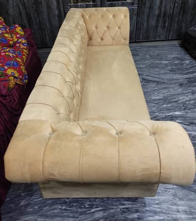 6 Seater Sofa Set with sofa cover