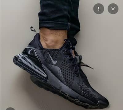 Nike Airmax 270 Black joggers 8 number