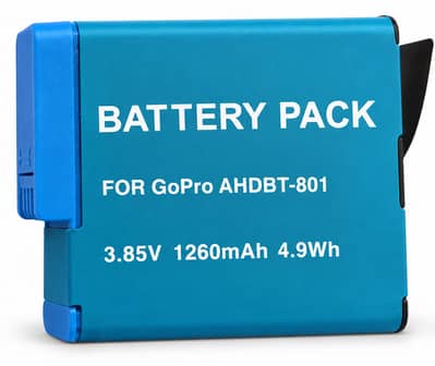 COD- Fresh Import GoPro HERO 5 6 7 8 Replacement Battery AHDBT-801 126
