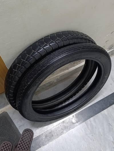 Front and Rear Tyre Suzuki GS150 and 3 tubes