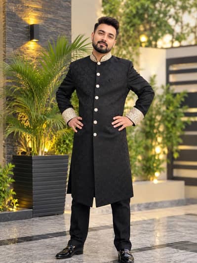 Bridel Groom Sherwani