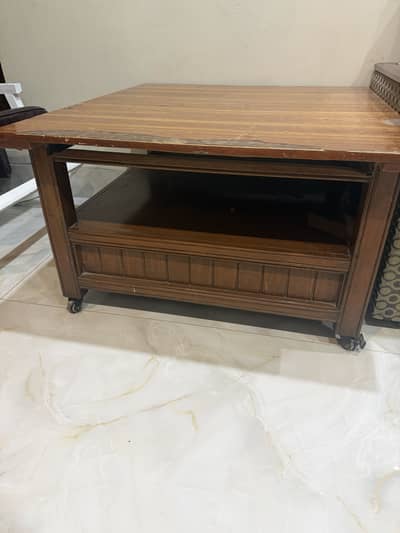 Wood table3x3