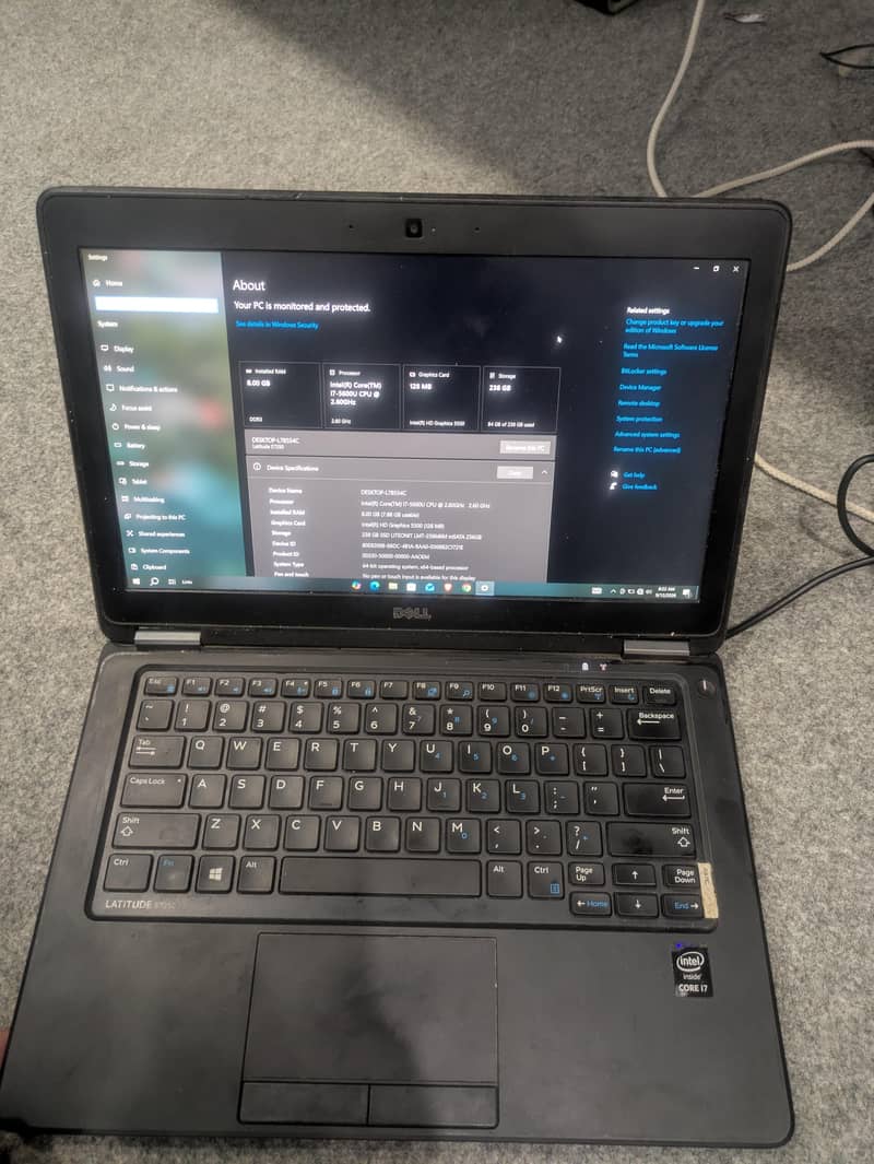 dell corei7  gen5 4