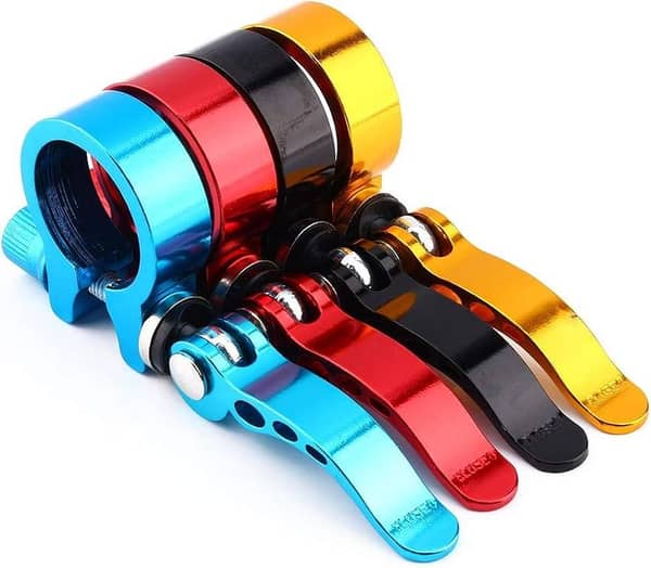 Seat Clamp New Quick-Release Aluminum Alloy Bicycle Seat Post Clamp Cycle For all sizes Best Complete set
