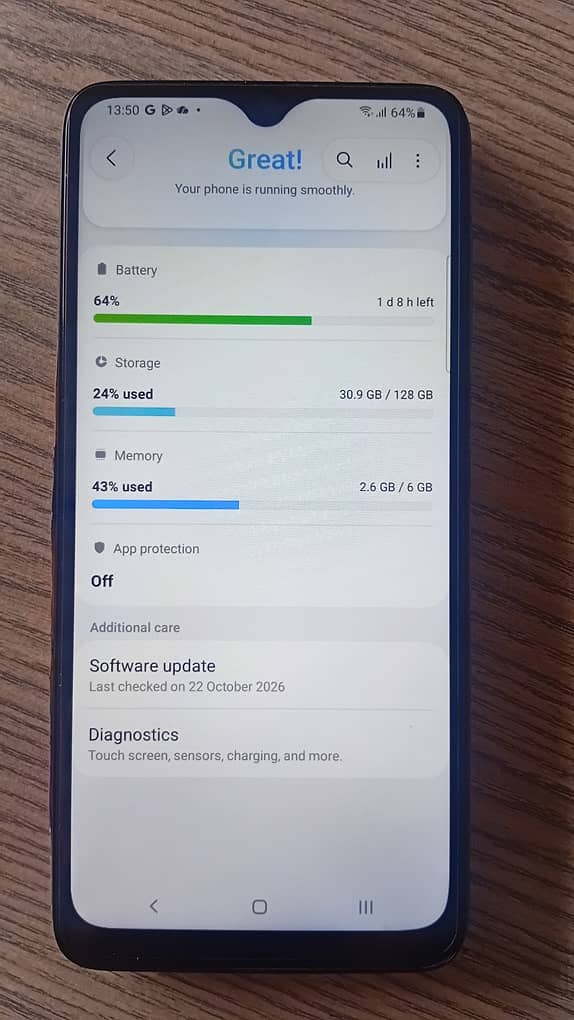 Samsung Mobile A70 3