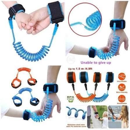 Child Anti-Lost Wrist Strap for Kids | Safety Wrist Link for Travel, Parks & Outings