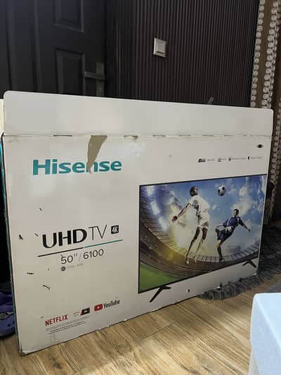50’ hisense led tv