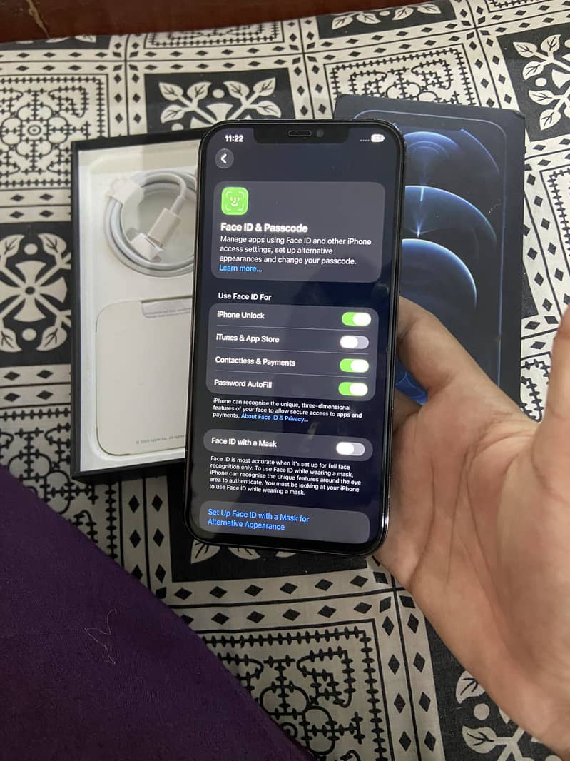 iphone 12 pro max 256gb offical pta approved factory unlock - Mobile ...