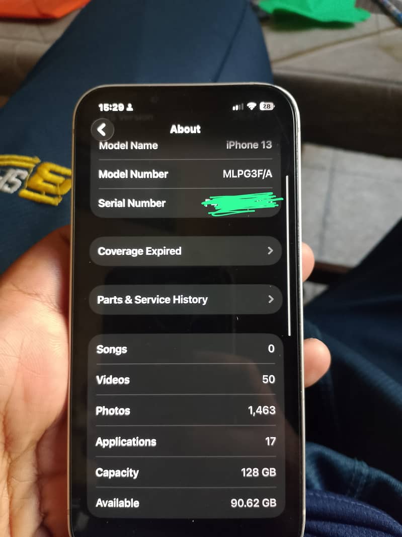 Apple iPhone 13 with 8