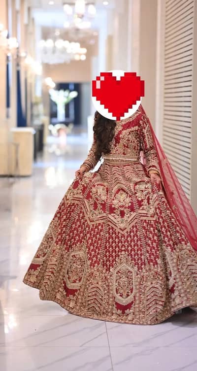 Bridal Lehnga Zari - One time Worn