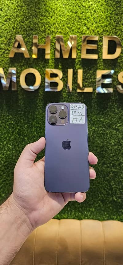 iPhone 14 Pro Max 256GB Official PTA Approved 95% Battery Health