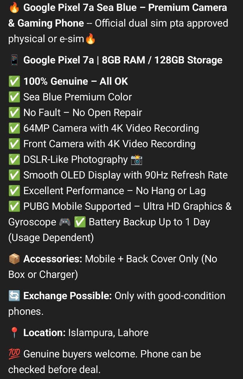 Google Pixel 7a 1