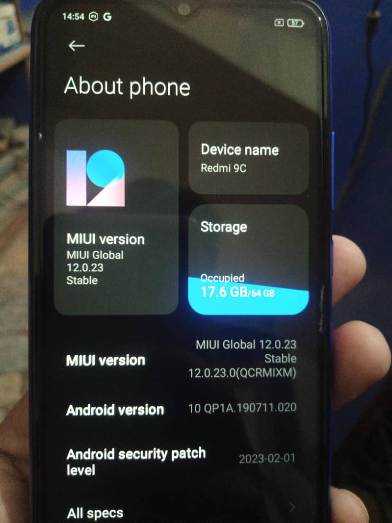 Xiaomi Redmi 9C 0