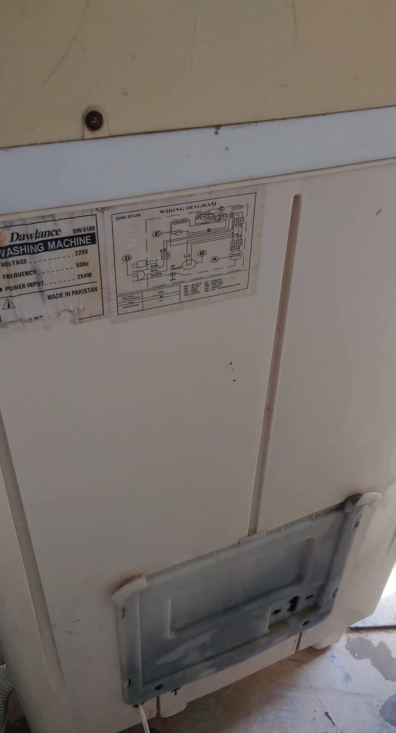 Dawlance washing machine 6