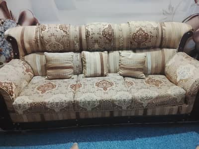 Molty Foam Sofa set 6 seater With Cushions