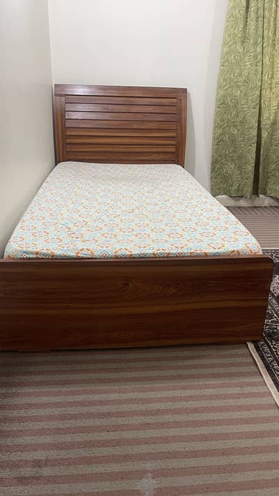 IKEA Inspired Single Wooden Bed