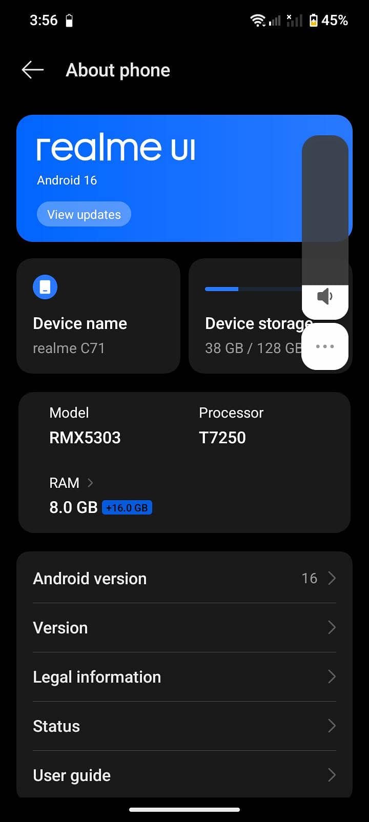 Realme C71 0