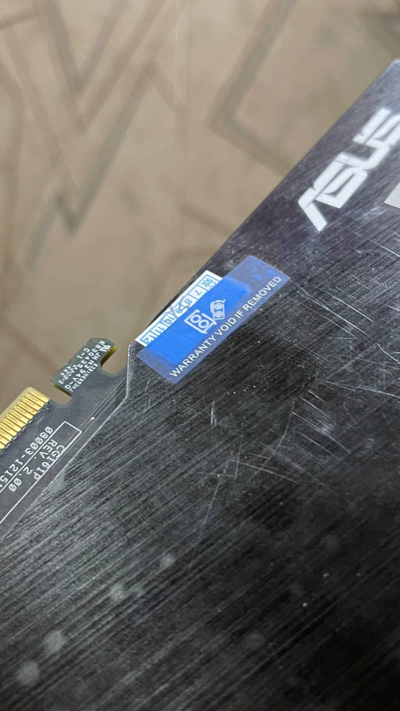 Asus Rtx 2060  sealed gpu 4