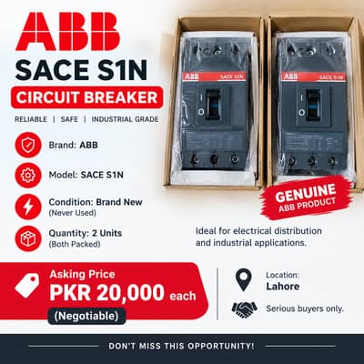 ABB SACE S1N Circuit Breaker