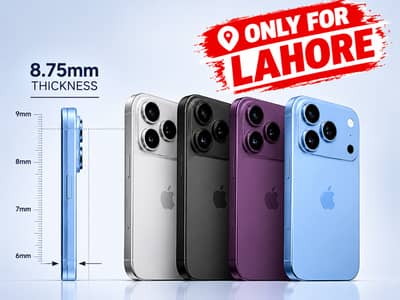 iPhone 18 Pro Max (256GB) PTA Approved On Easy Instalment (Only Lahore