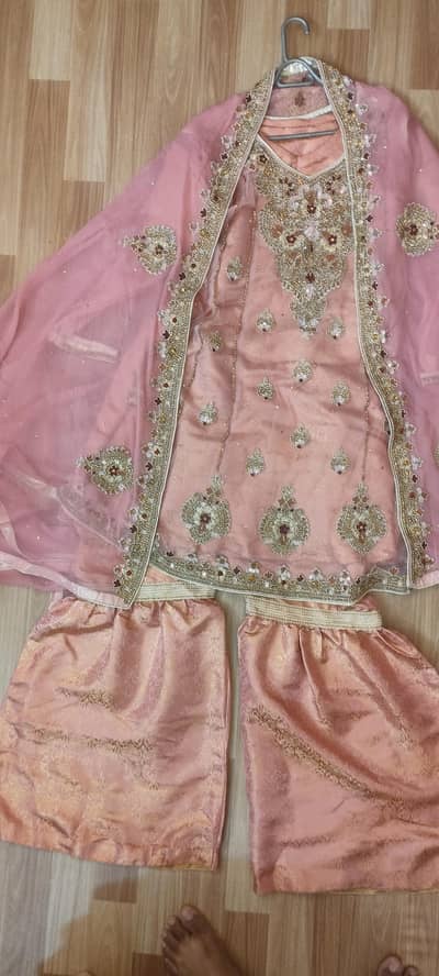 Traditional 3-piece Sharara