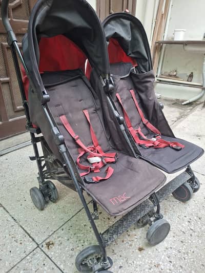 Twin Stroller for Babies (Maclaren)