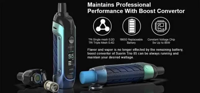 Vape 85 wat Full heavy smoke