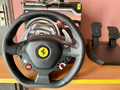 Thrustmaster Ferrari 458 Steering Wheel for xbox 360 and PC