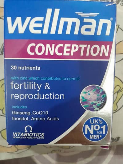 Wellman Conception Multivitamin Tablets for Men