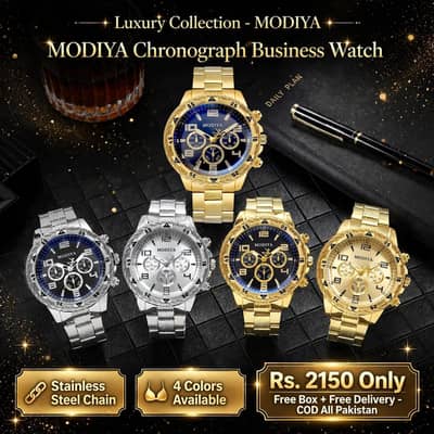 brand watches available MADIYA chronograph business watch