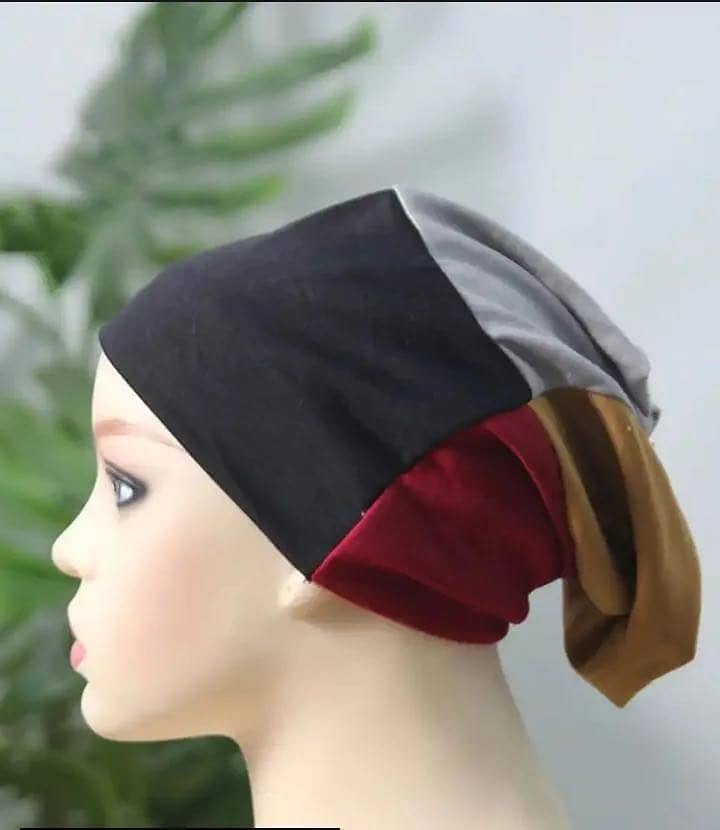 Soft Stretchable inner caps multicolour pack 1