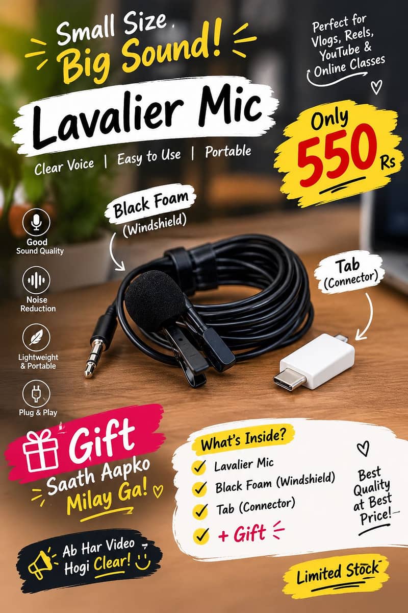 Lavalier mic 0