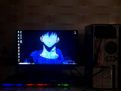 Gaming Pc Full Setup - I5 4TH Gen 16GB RAM RX 470 8GB + 22" Lenovo pc