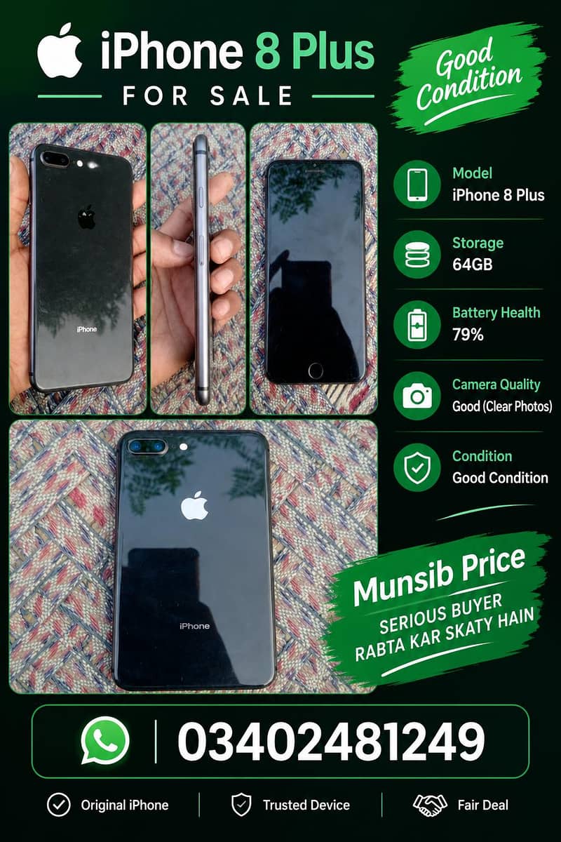 Apple iPhone 8 Plus 0