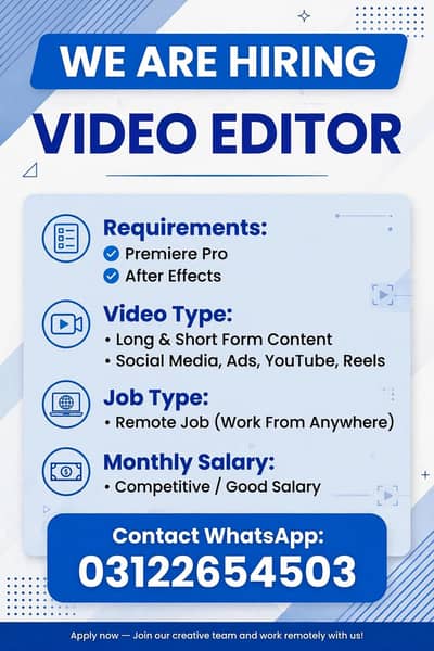 hiring editor