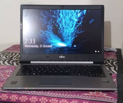 Fujitsu Laptop Model U745 Lifebook Core i5 5th, 128 SSD, 8gb RAM