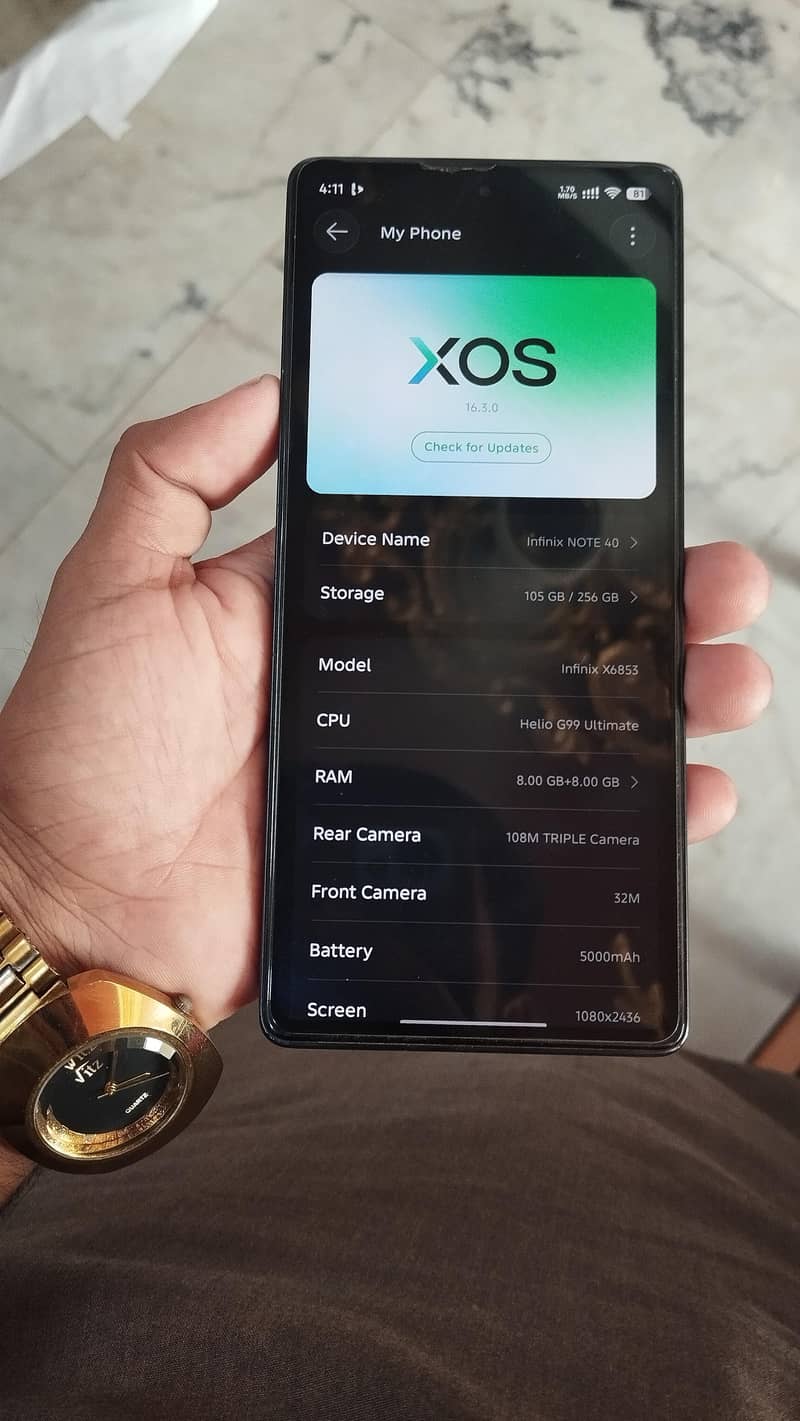 Infinix Note 40 4