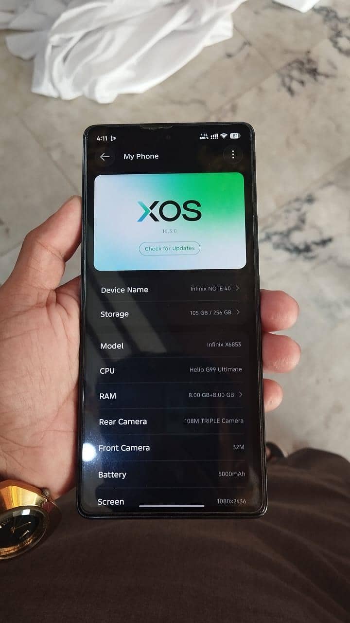 Infinix Note 40 1