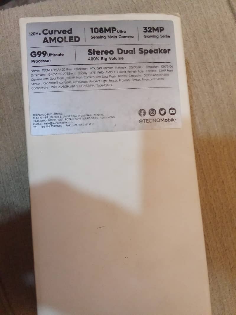 Tecno Spark 20 Pro Plus 5