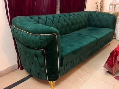 dark green sofa for sale