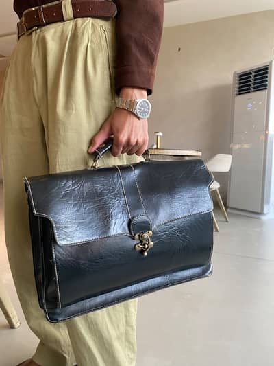 Vintage Pure Leather Bag for Men