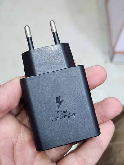  Samsung Official Genuine 45W Super Fast Charger With Type C Cable