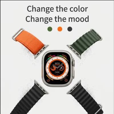 Ultra Smart Watch with 7 in 1 Straps | Complete Box Set