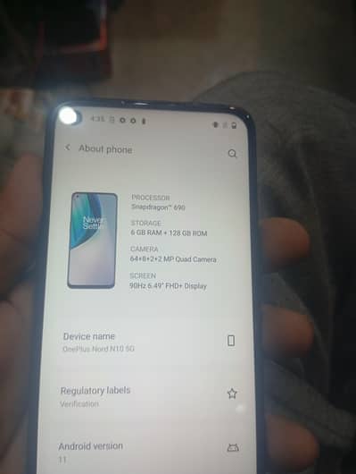 One Plus Nord N10 kit