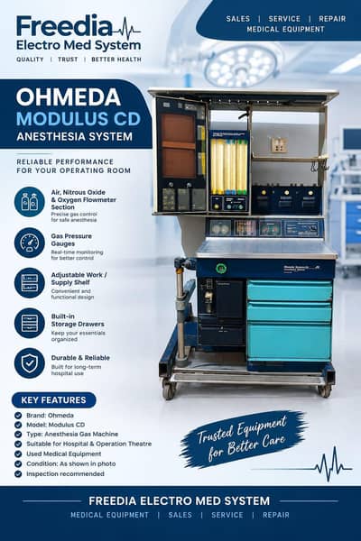 Ohmeda Modulus CD – Only Trolley