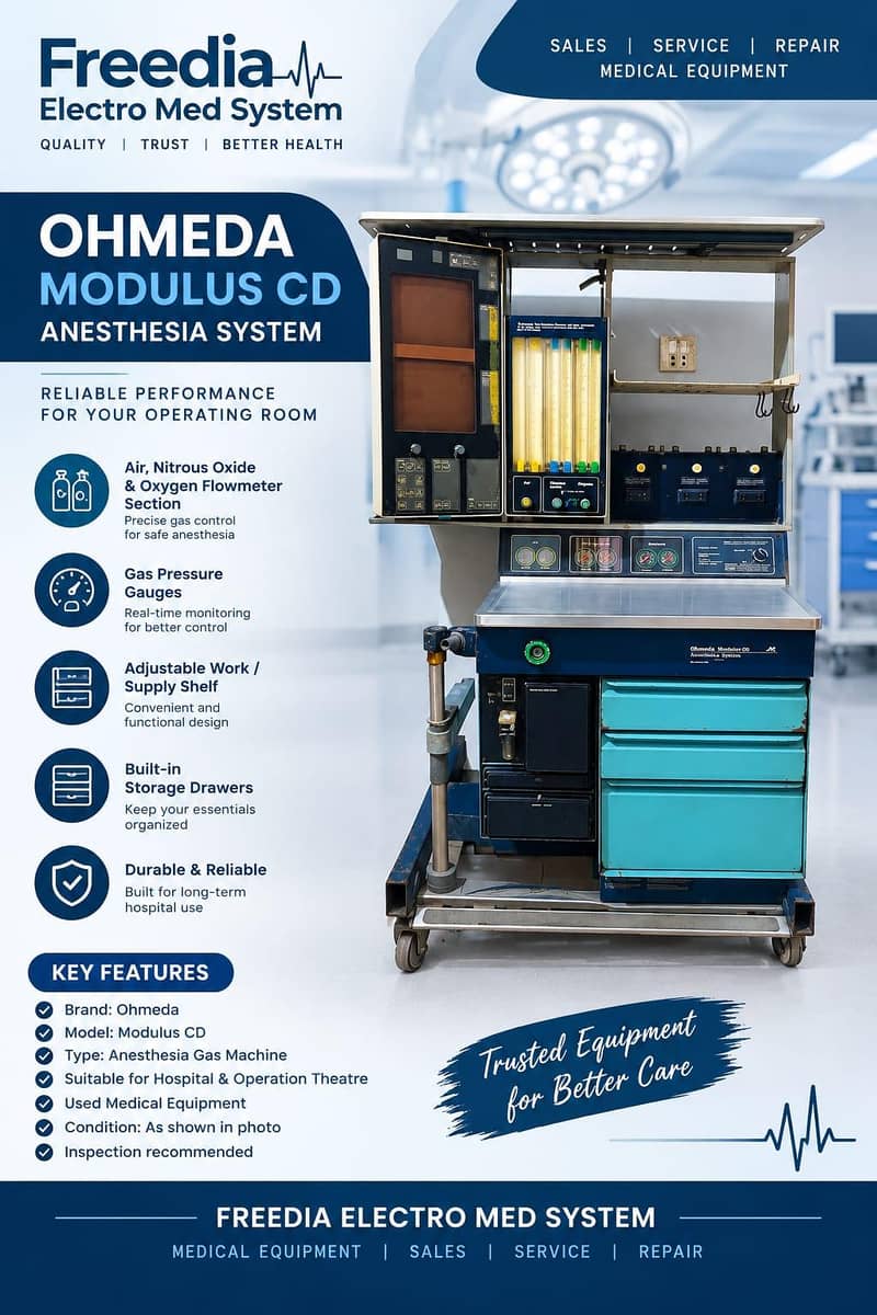 Ohmeda Modulus CD – Only Trolley 0