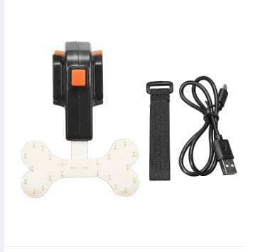 Bicycle Bike COB Rear Back Tail Light Ultrabright Lamp USB Rechargeable Cycling (Bone) R6186